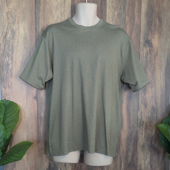 Van Heusen Other - Van Heusen Studio Sage Green Short Sleeve Tee L               P318